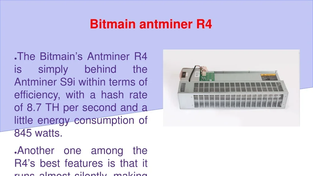 PPT - The Best Bitcoin Mining Hardware in 2022 PowerPoint Presentation ...