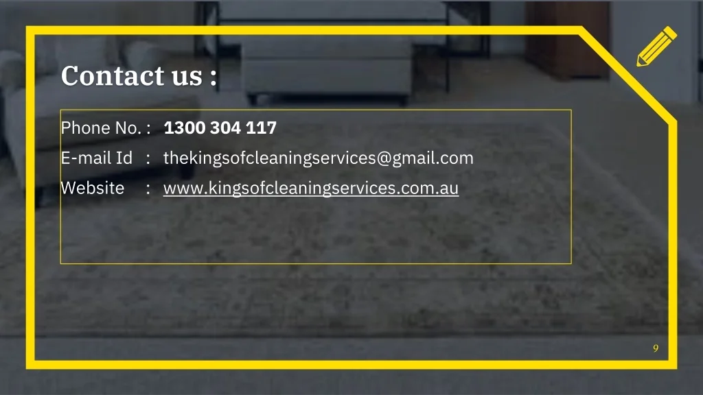 PPT Carpet Cleaning Sydney PowerPoint Presentation, free download