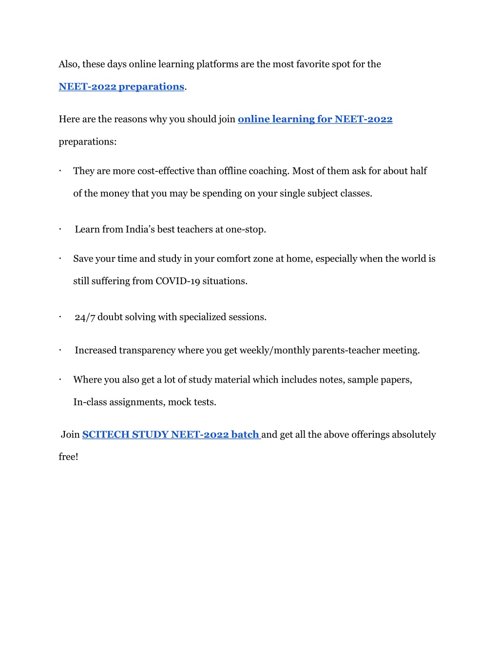 PPT Best Online NEET Coaching In India PowerPoint Presentation Free 