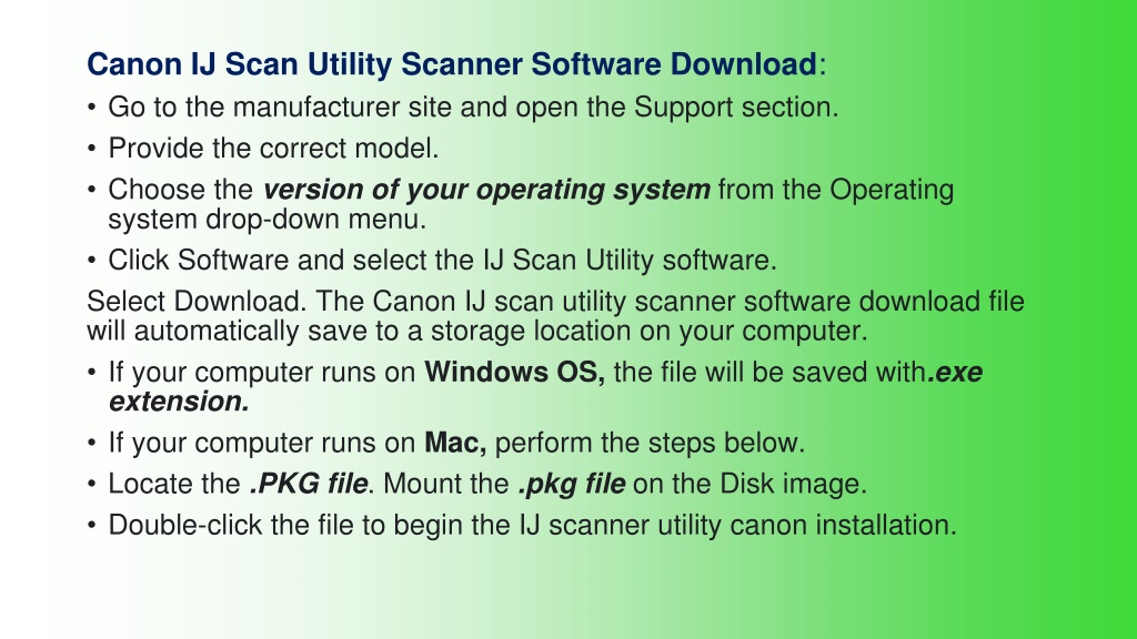 ij scan software