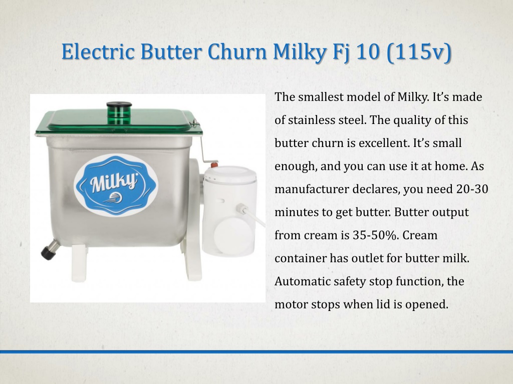 PPT Hand Butter Churn Electric Butter Churner Machine For Sale