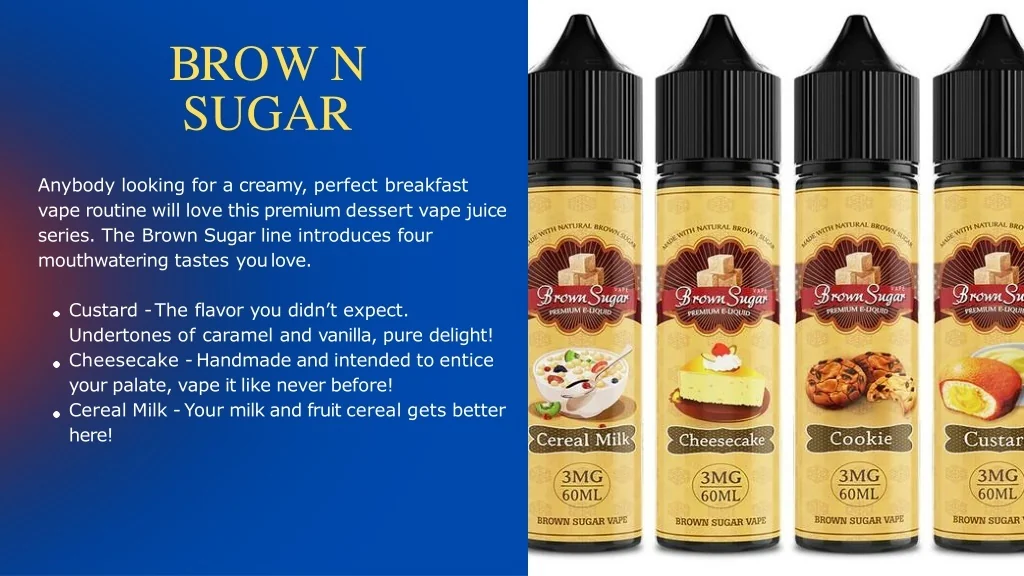 PPT The 5 Best DessertFlavored Vape Juice at ENB PowerPoint