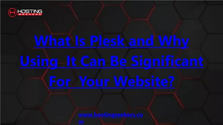 why use plesk