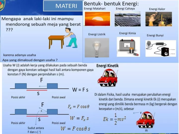 PPT - Usaha & Energi PowerPoint Presentation, free download - ID:11181289