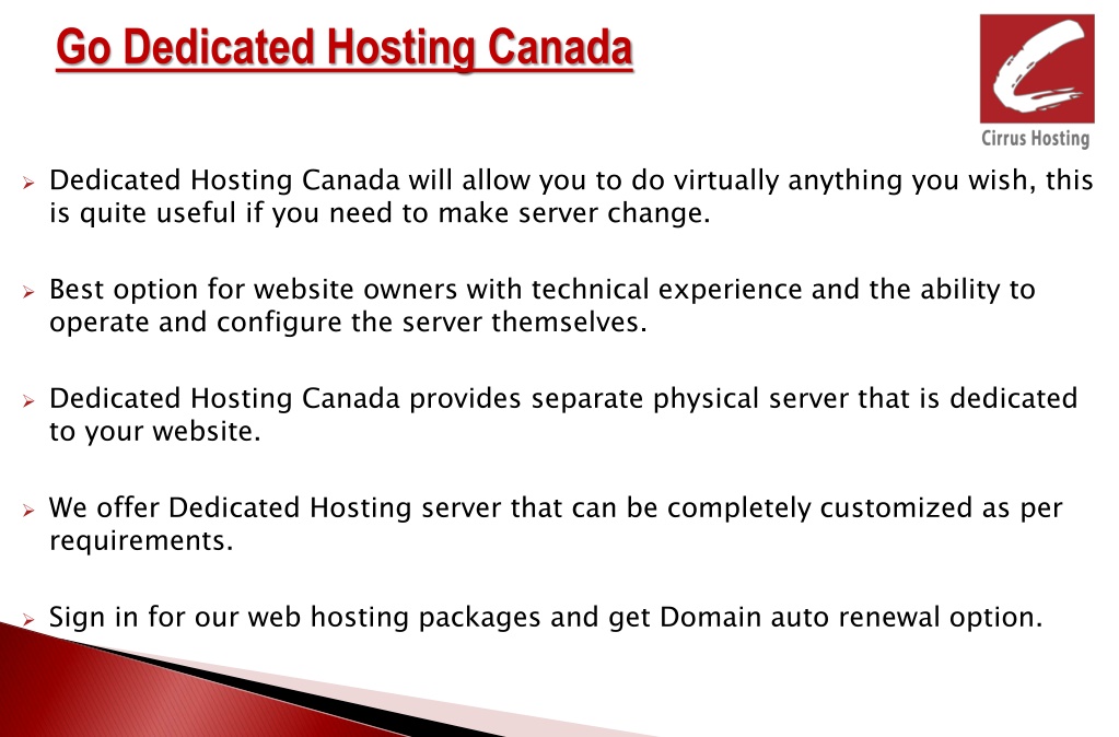 best web hosting in canada
