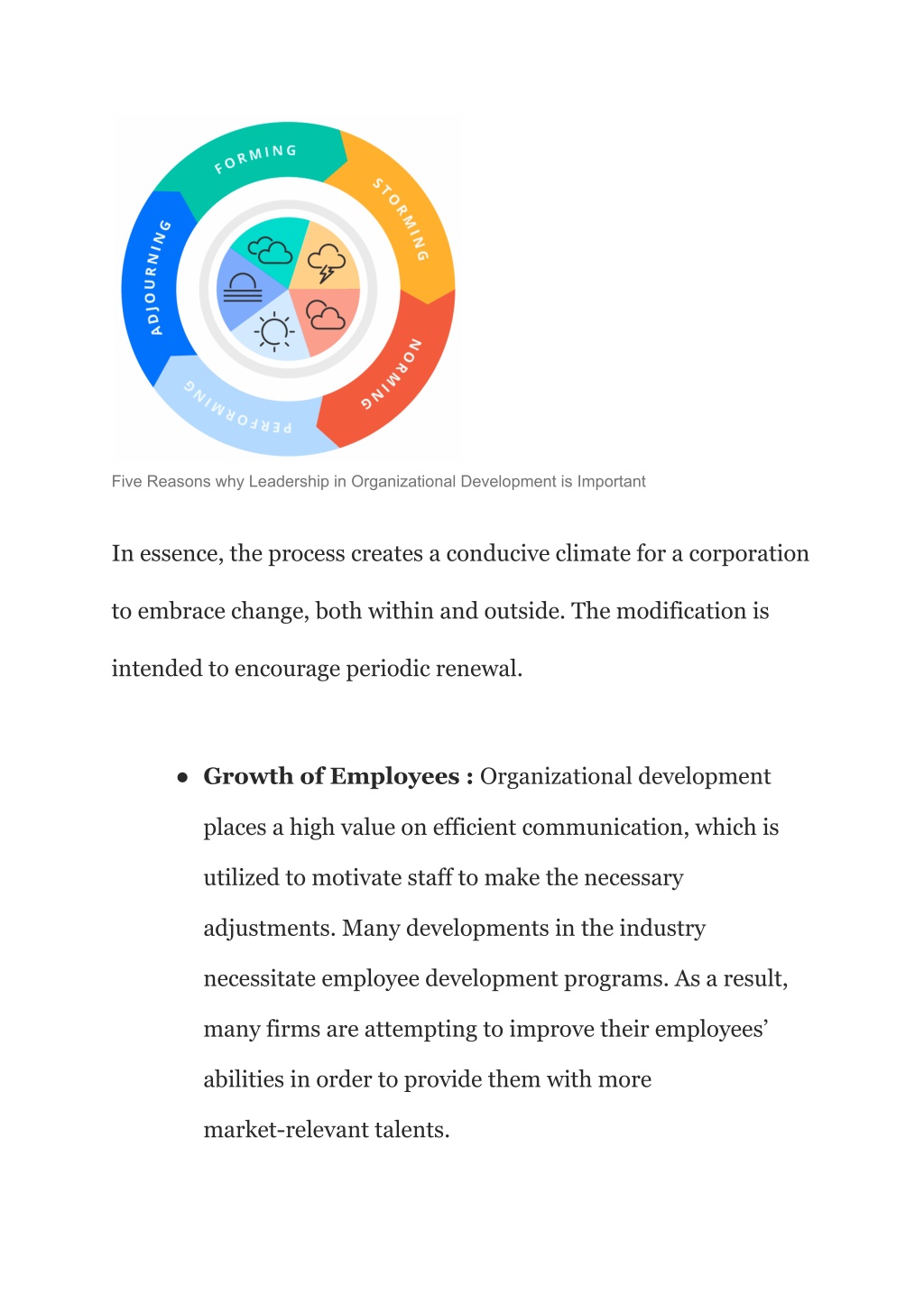 PPT - Five Reasons Why Leadership In Organizational Development Is ...