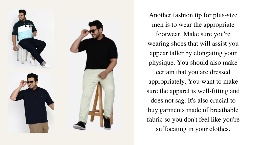 PPT - Best Fashion Tips For Plus Size Men PowerPoint Presentation, free ...