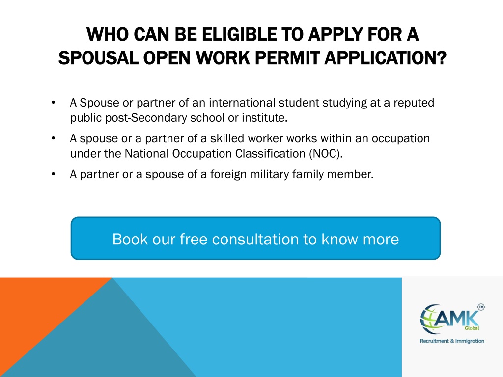 PPT - Spousal Open Work Permit PowerPoint Presentation, Free Download ...