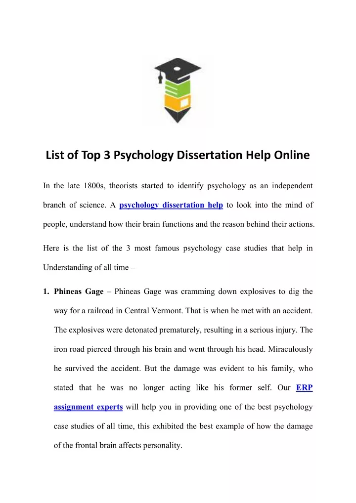 dissertation topics in counselling psychology