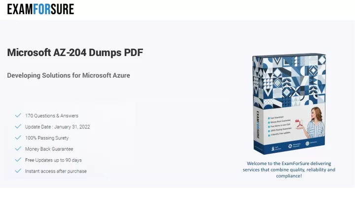 PPT - Trusty Microsoft AZ-204 Dumps - Get 10% OFF [ 2022] PowerPoint Sns-Brigh10