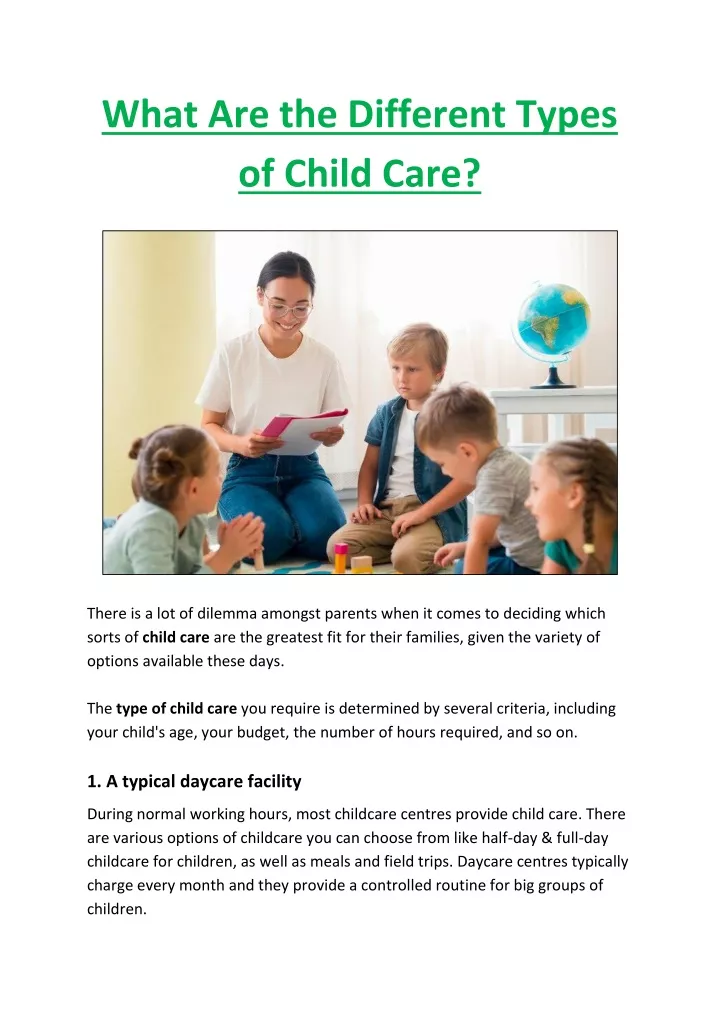 ppt-what-are-the-different-types-of-child-care-powerpoint