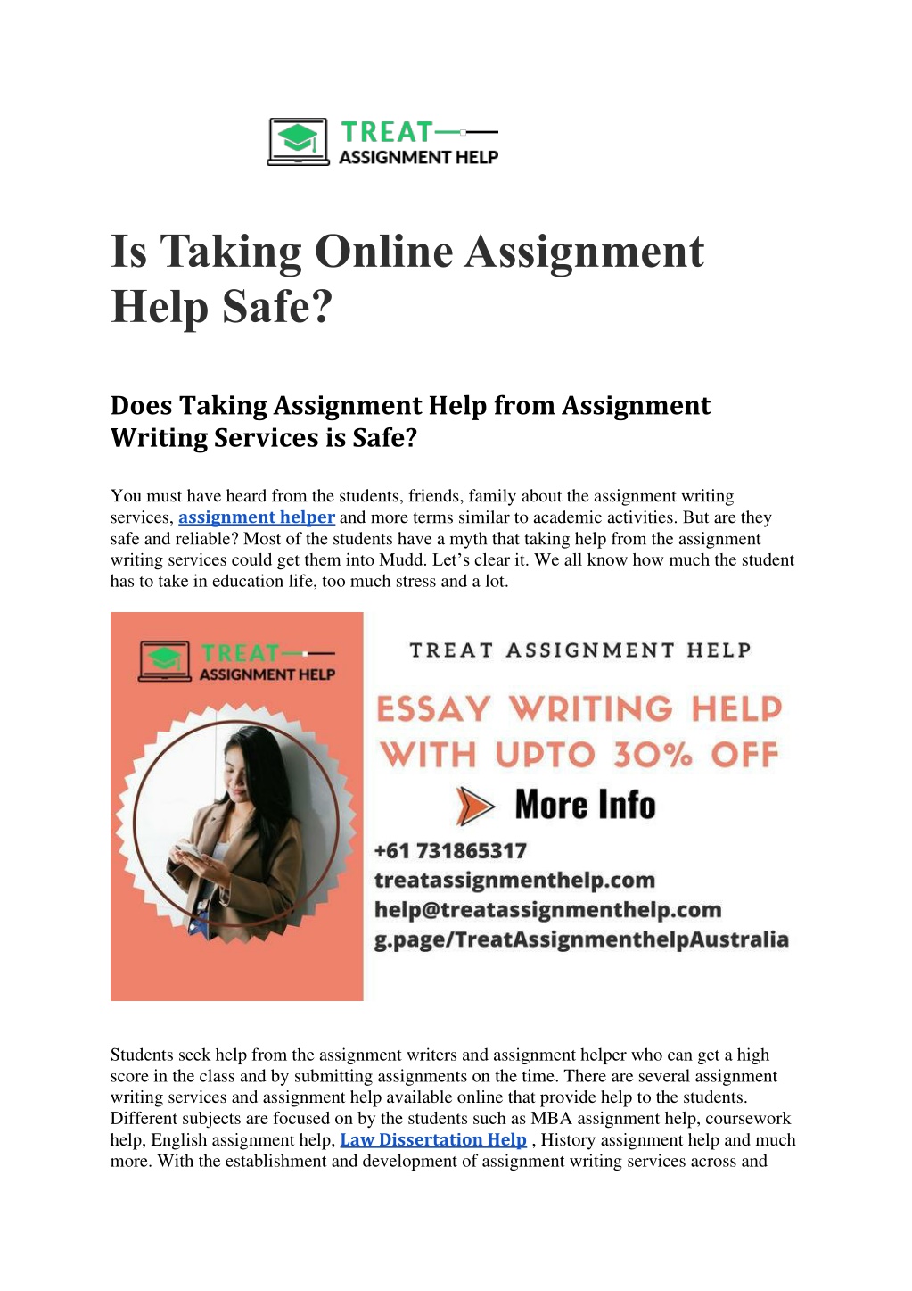 safe assignment online free