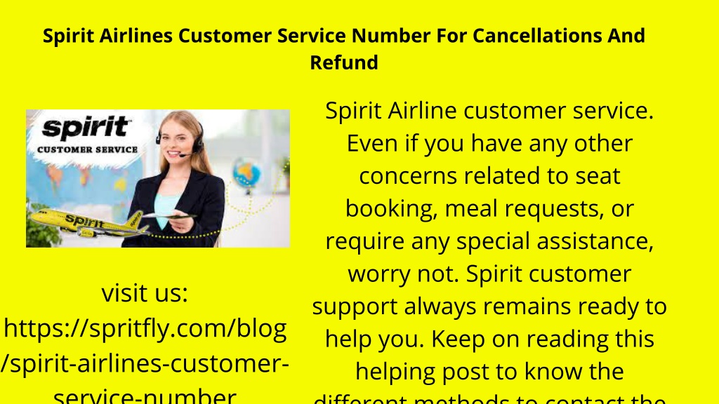 PPT Get spirit airlines flights Customer Service, Refund,CheckIn