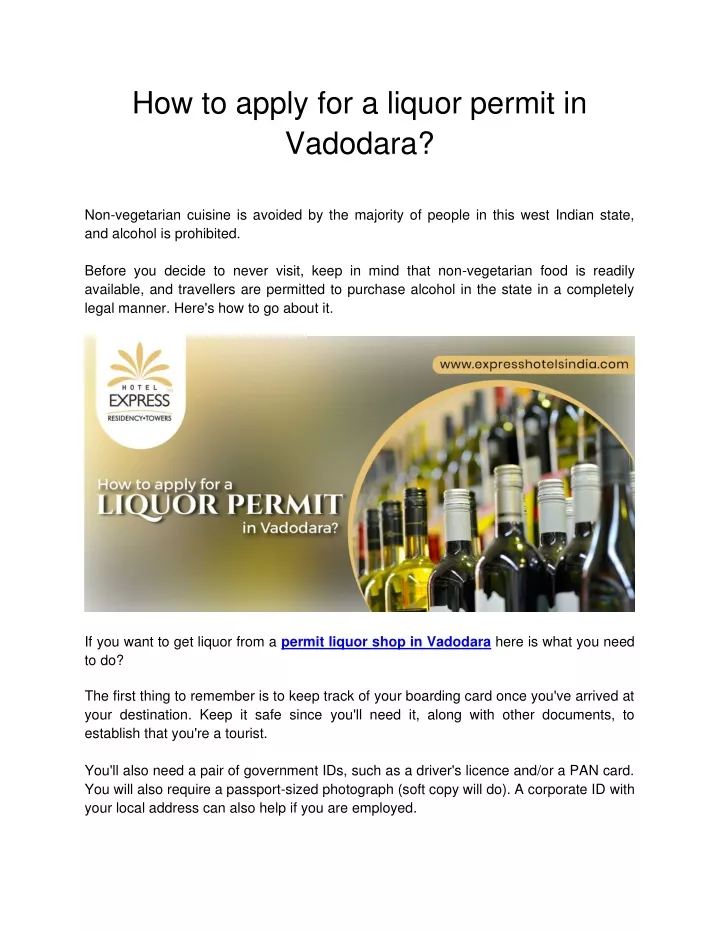 ppt-express-hotels-india-how-to-apply-for-a-liquor-permit-in