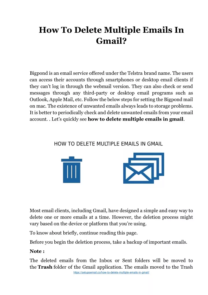 Ppt how to delete multiple emails in gmail complete guide 