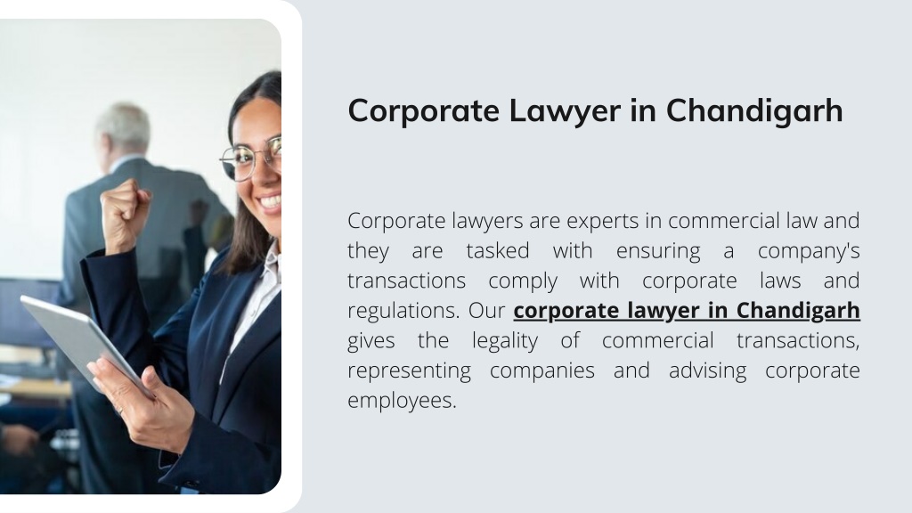 PPT - Corporate Lawyer In Chandigarh PowerPoint Presentation, Free ...