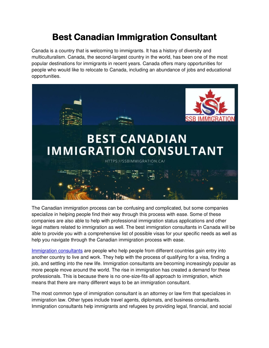 Ppt Best Canadian Immigration Consultant Powerpoint Presentation Free Download Id11197416 0174