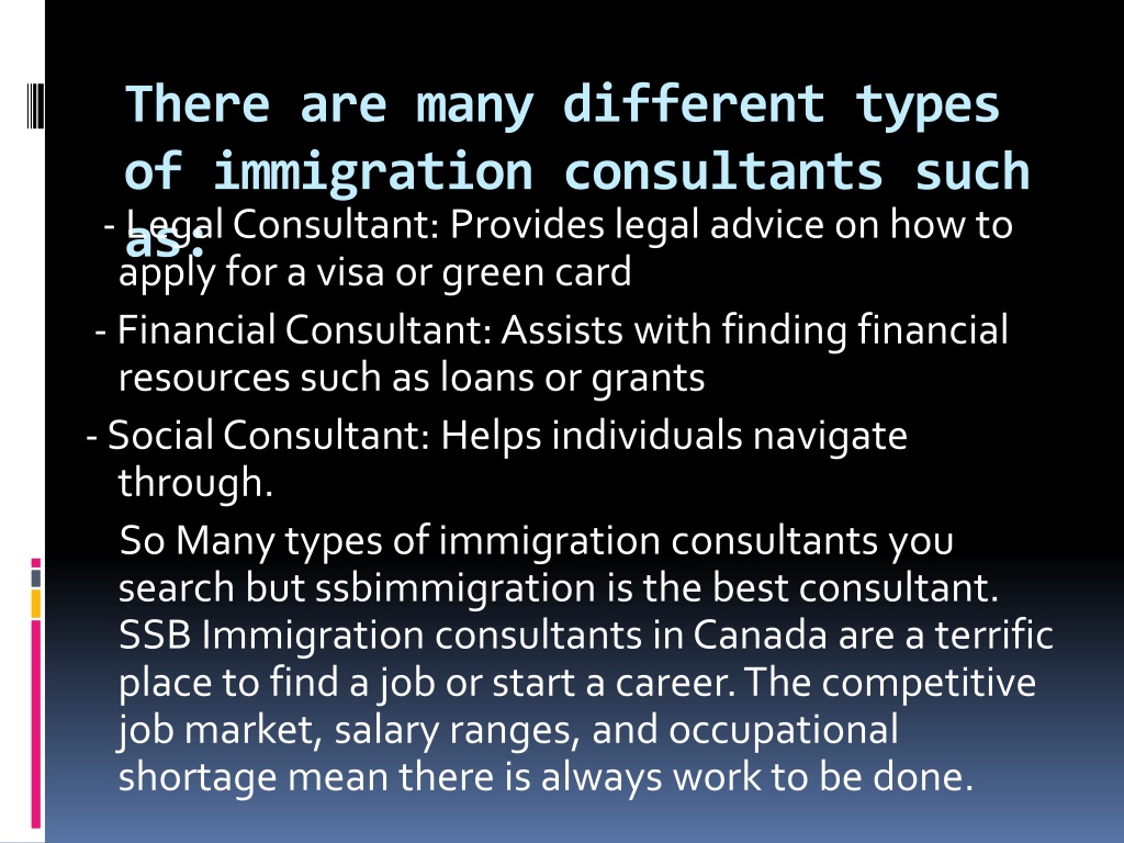 Ppt Best Canadian Immigration Consultant Powerpoint Presentation Free Download Id11197426 7790