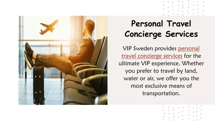 travel concierge service means