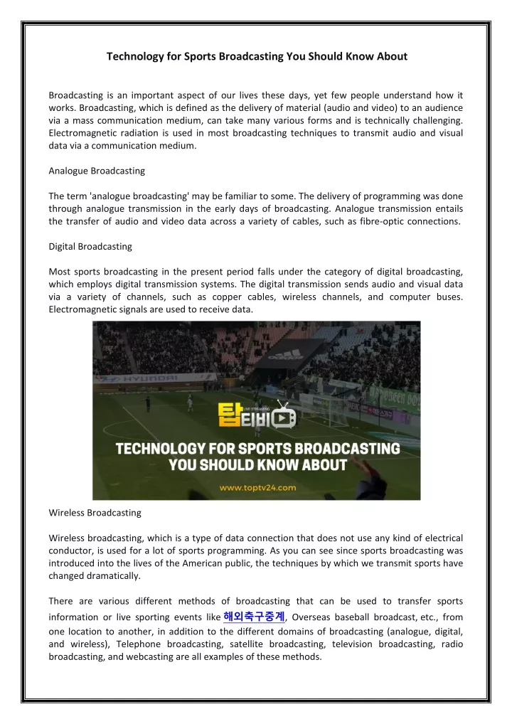 ppt-technology-for-sports-broadcasting-you-should-know-about