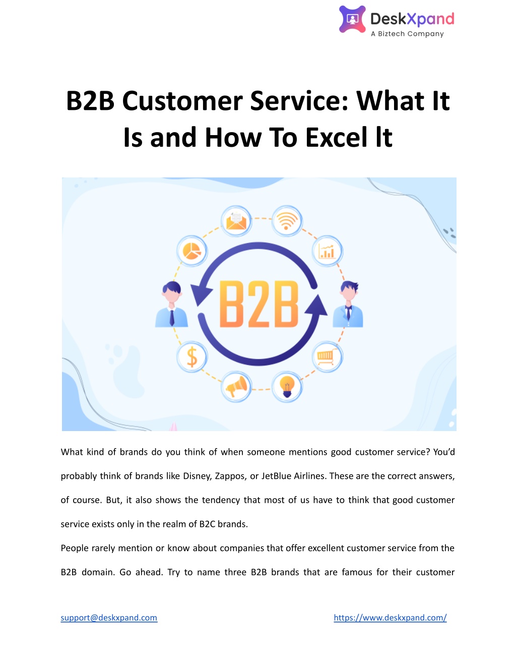 PPT - B2B Customer Service_ What It Is And How To Excel Lt PowerPoint ...