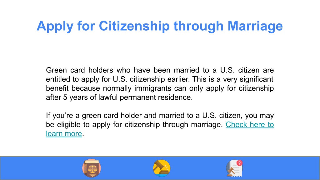 Ppt Apply For Citizenship Through Marriage Dygreencard Inc Powerpoint Presentation Id11199469 9777