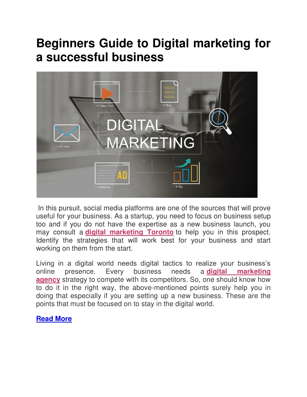 PPT - Beginners Guide To Digital Marketing For A Successful Business ...