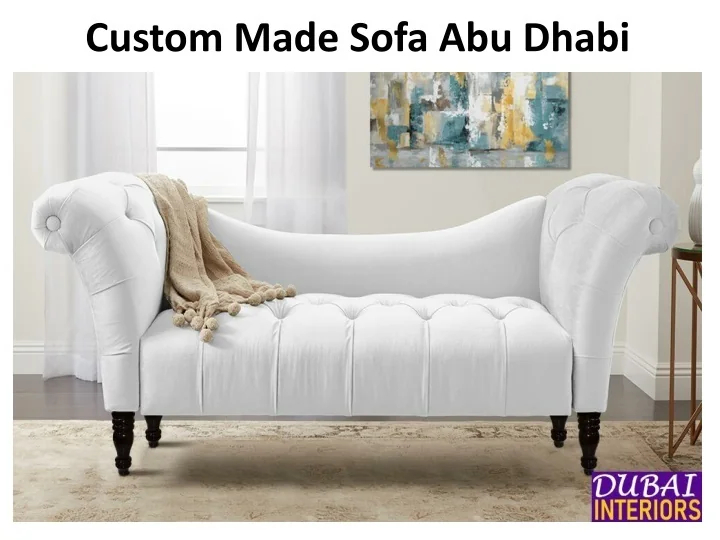 PPT Custom Made Sofa Abu Dhabi PowerPoint Presentation, free download