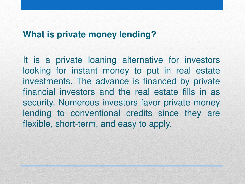 ppt-homan-ardalan-basics-of-private-money-lending-process-explained