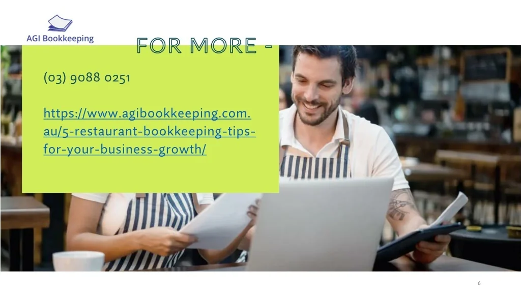 PPT - RESTAURANT BOOKKEEPING TIPS FOR YOUR BUSINESS GROWTH PowerPoint ...