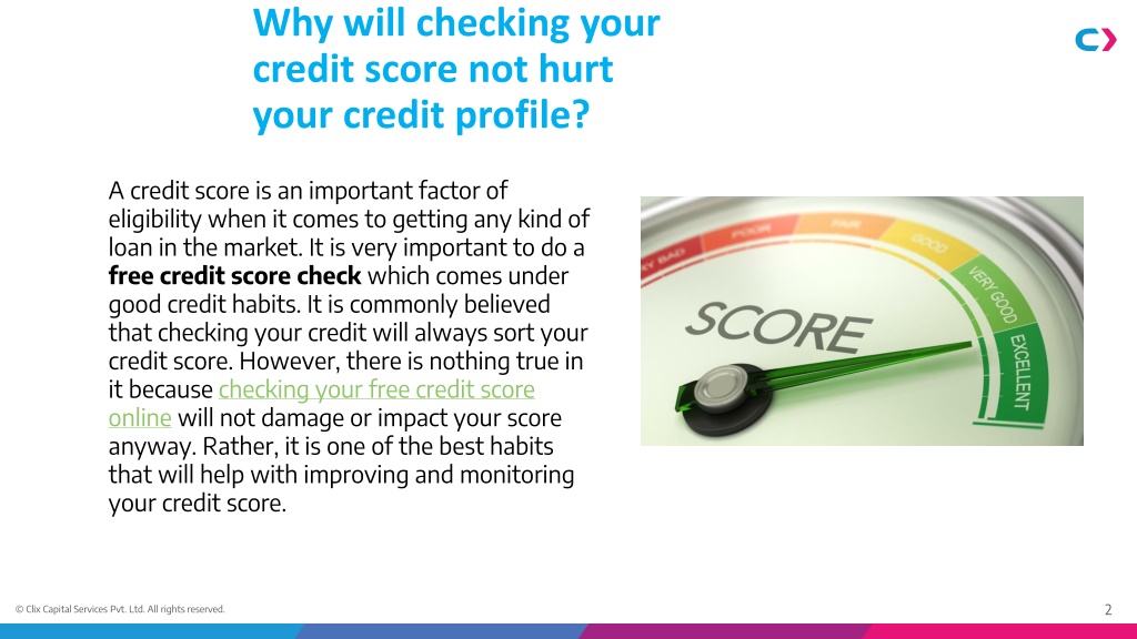 PPT - Will Checking Your Credit Hurt Your Credit Scores PowerPoint ...