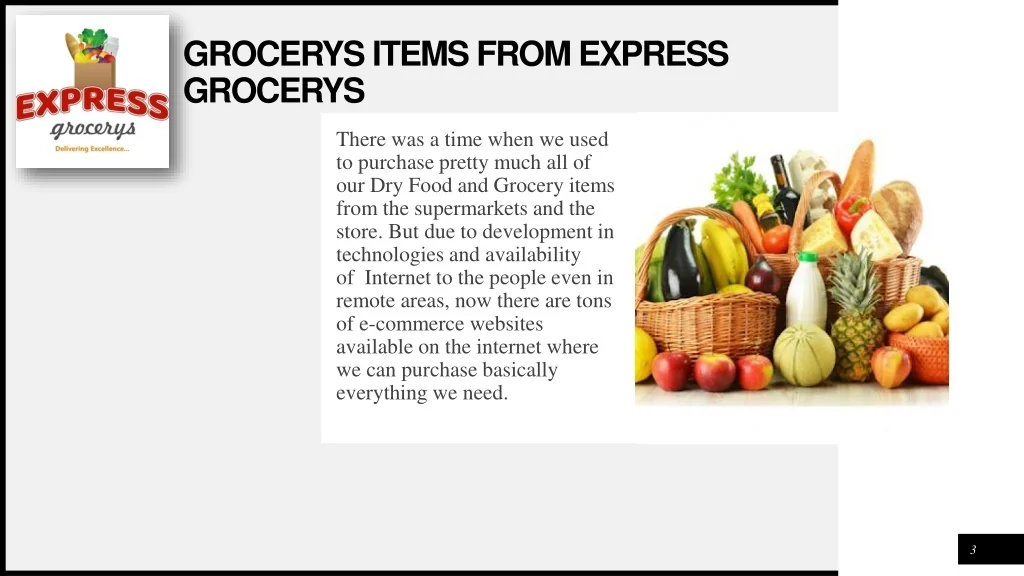 Express Items PPT - Buy Skin Care Products Online Express Grocerys PowerPoint ...