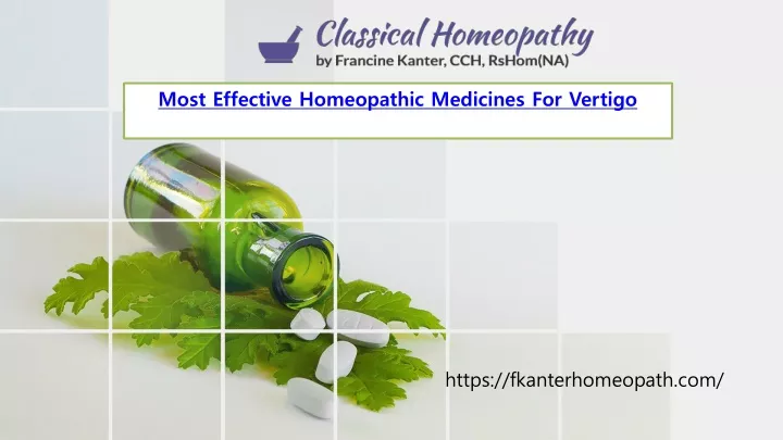 PPT Most Effective Homeopathic Medicines For Vertigo PowerPoint   Most Effective Homeopathic Medicines For Vertigo N 