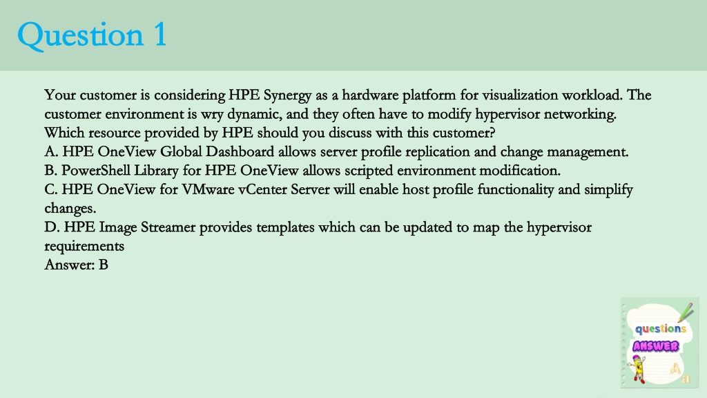 HPE2-T37 Demo Test