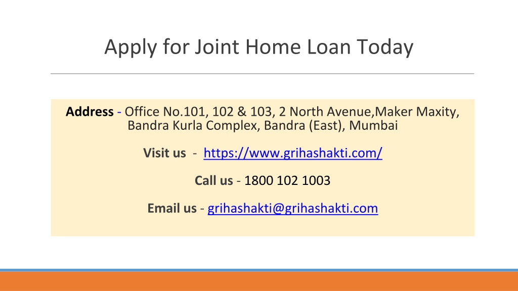 ppt-how-to-avail-tax-benefit-on-joint-home-loan-powerpoint