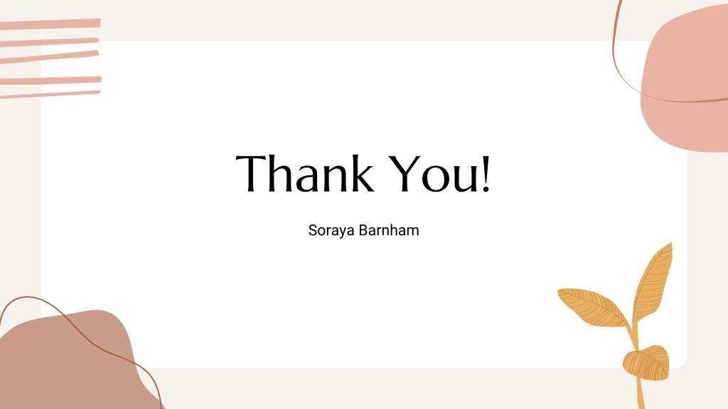 PPT - This Is Why Soraya Barnham Is So Famous! PowerPoint Presentation ...