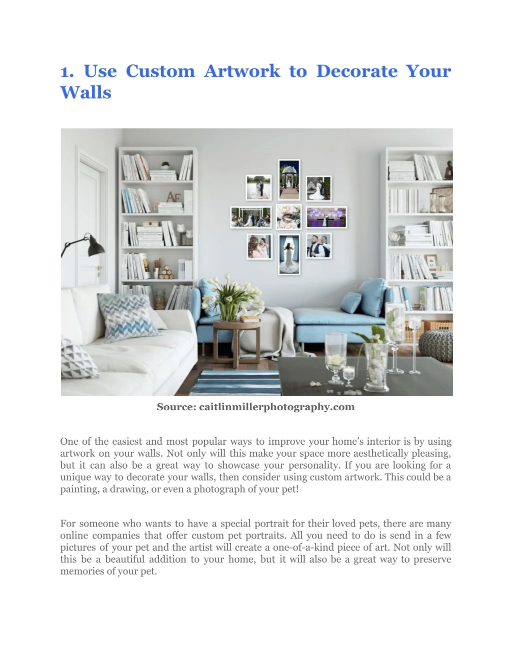 PPT - The Best Creative Interior Decor Ideas for Your Home PowerPoint ...