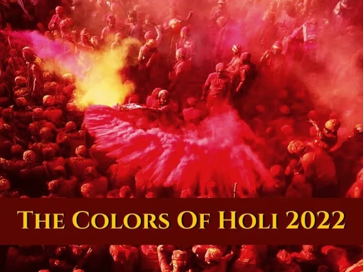 the colors of holi n.