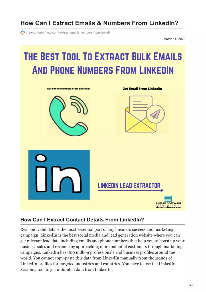 ppt-how-can-i-extract-emails-amp-numbers-from-linkedin-powerpoint-presentation-id-11212651