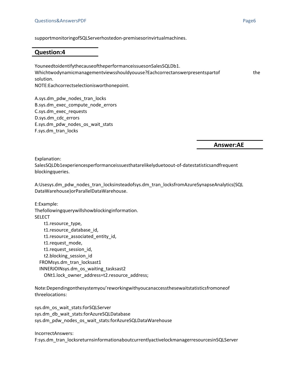 Valid Exam DP-300 Practice