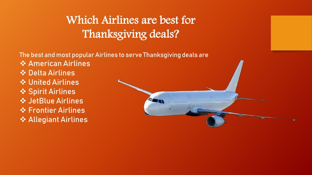 PPT Thanksgiving cheap Flight Deals 2022 PowerPoint Presentation