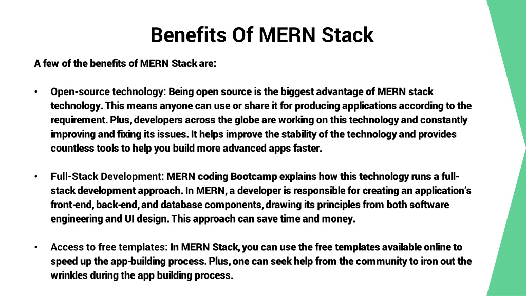 PPT - Benefits Of Using MERN Stack PowerPoint Presentation, Free ...