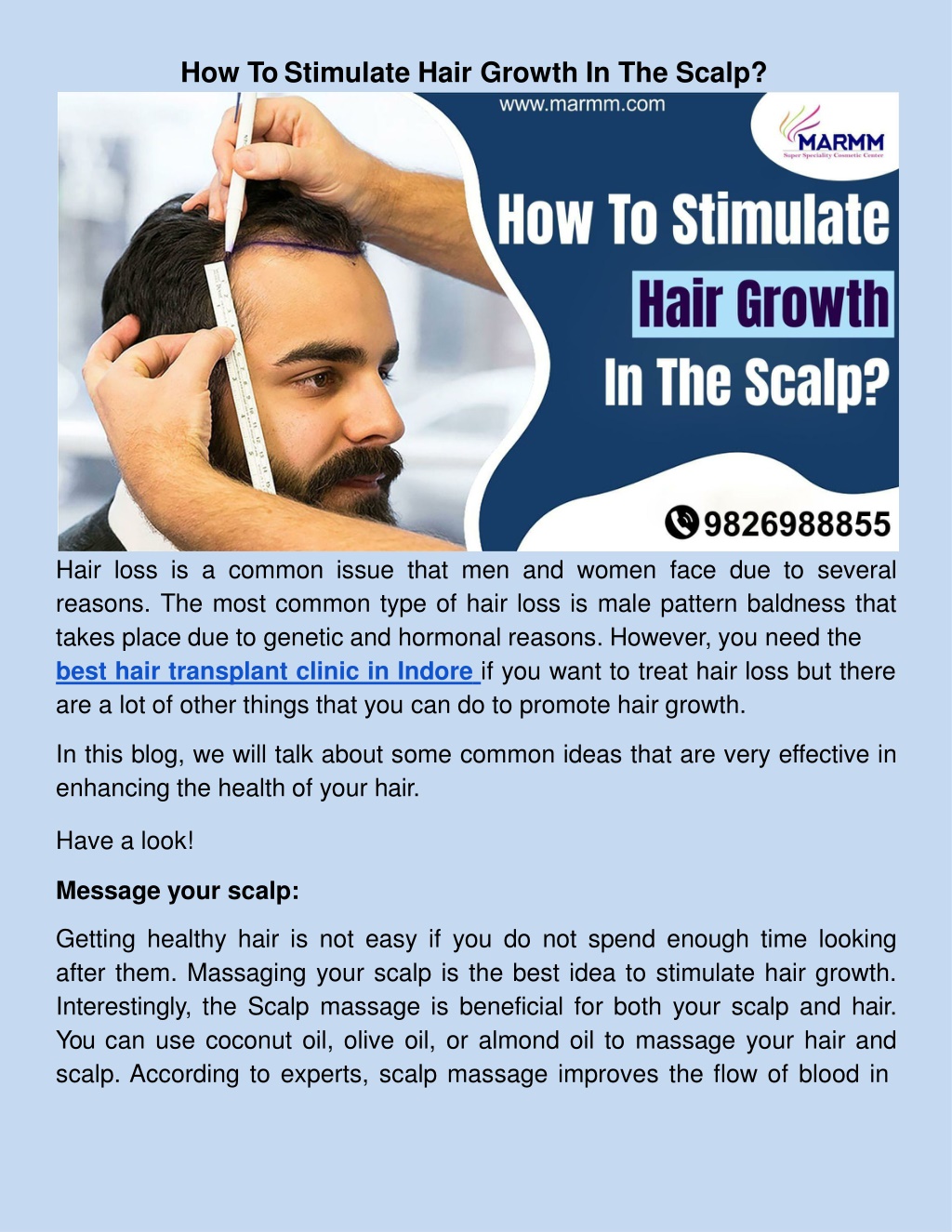 Ppt How To Stimulate Hair Growth In The Scalp Powerpoint Presentation Id11214364 8163