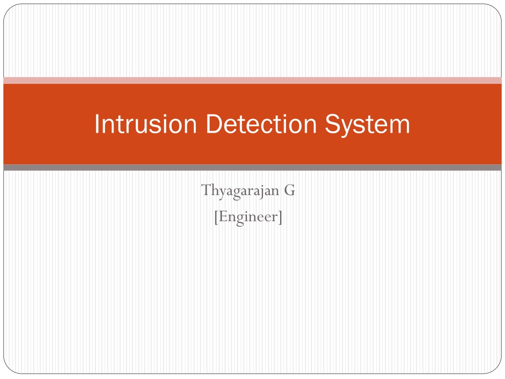 Ppt Intrusion Detection System Powerpoint Presentation Free Download Id 11216469