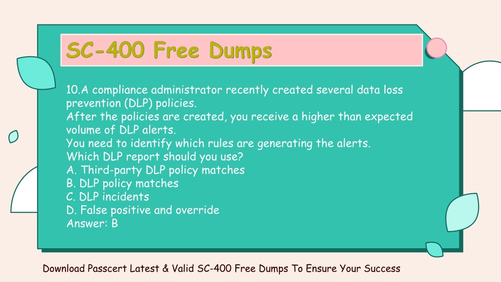 Exam SC-400 Pattern