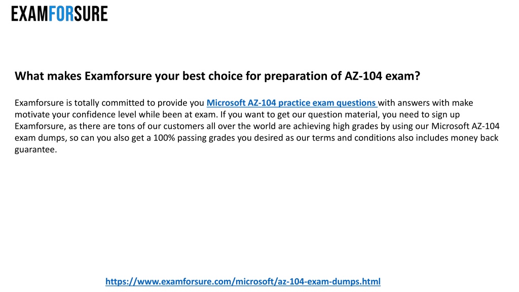 AZ-104 Reliable Test Materials