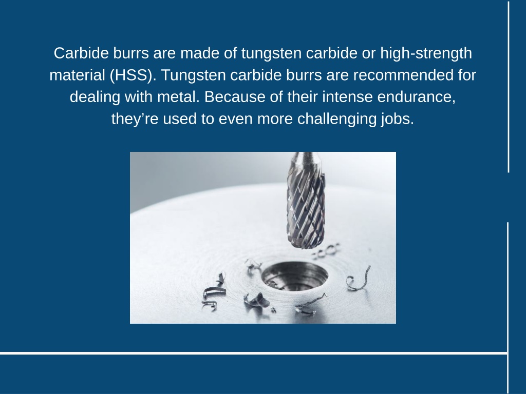 PPT - Different Types Of Carbide Burrs PowerPoint Presentation, Free ...