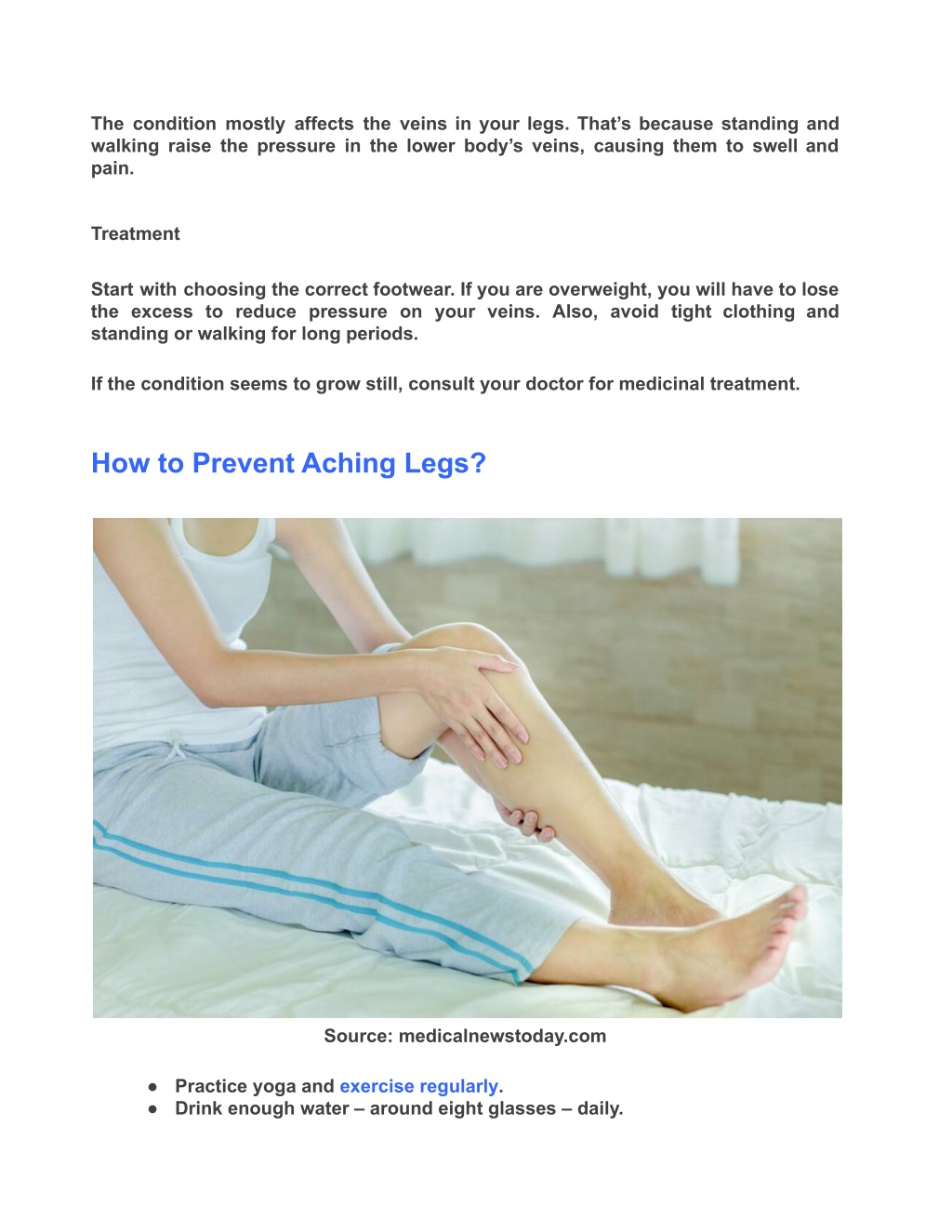 Ppt - Why Do My Legs Ache? Know The Causes And Treatment Powerpoint 