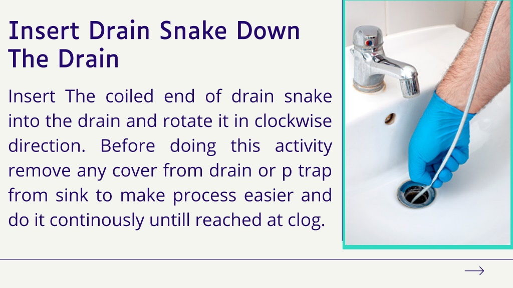 PPT How To Use Drain Snake PowerPoint Presentation, free download