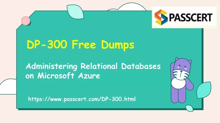 PPT - Free 2022 Update Microsoft DP-300 Exam Dumps Sns-Brigh10